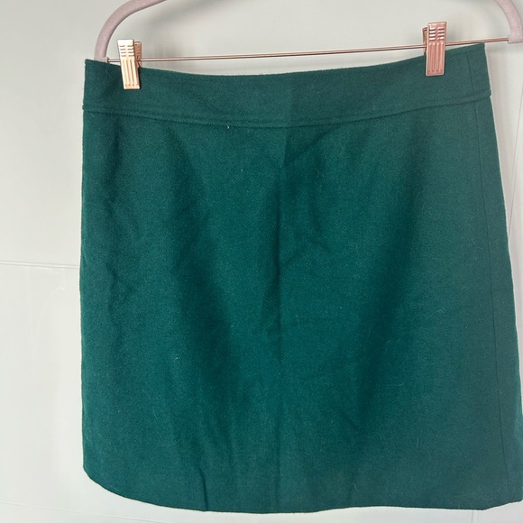 NWT JCrew wool a-line skirt - Picture 4 of 4